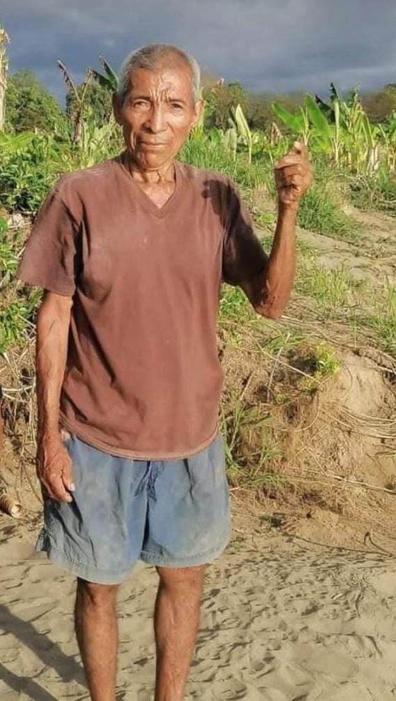 José Samuel Cruz Rivas de 65 años