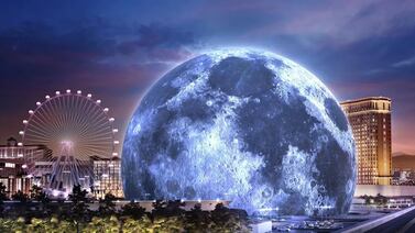 Video: Vea la impresionante esfera que estrenan en Las Vegas y que tiene al mundo como loco