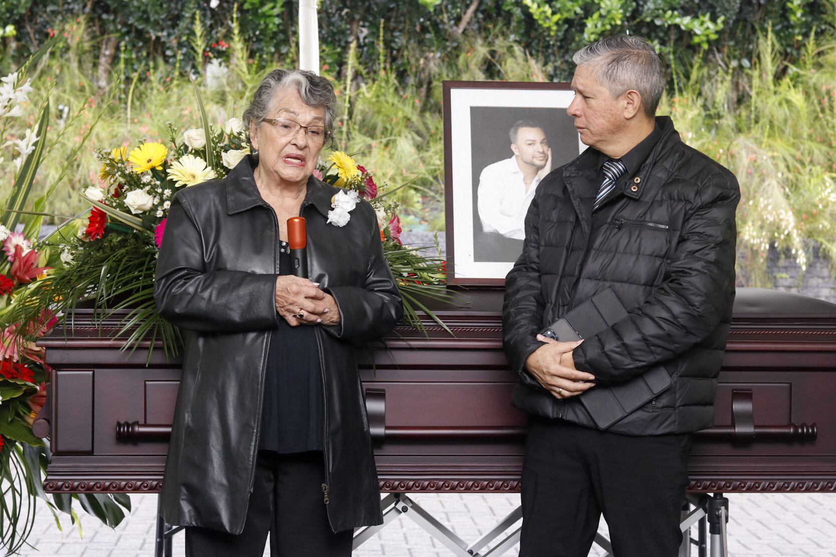 Funeral de Ángel Rafael.