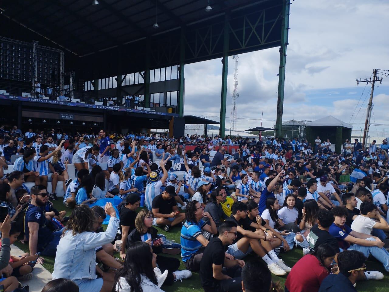 Final Mundial Qatar. Foto Ricardo Salgado.