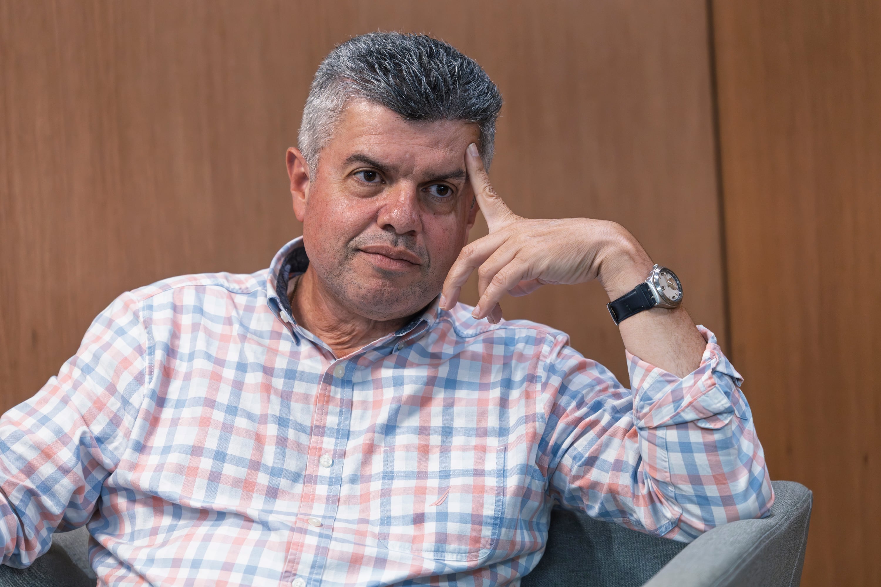 20/01/2026, San José, Asamblea Legislativa, entrevista con Alvaro Ramírez candidato a diputado del PLN por San José.