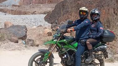 Este es el recuerdo que guardarán los allegados del motociclista fallecido en la Ruta 32