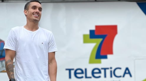 Wálter Obando, periodista de canal 7