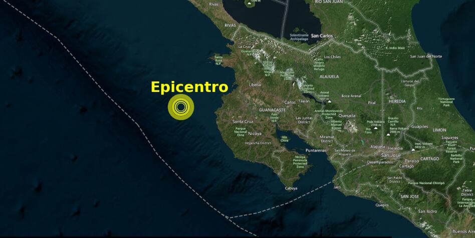 Ovsicori. Sismo 11:43:45.5..