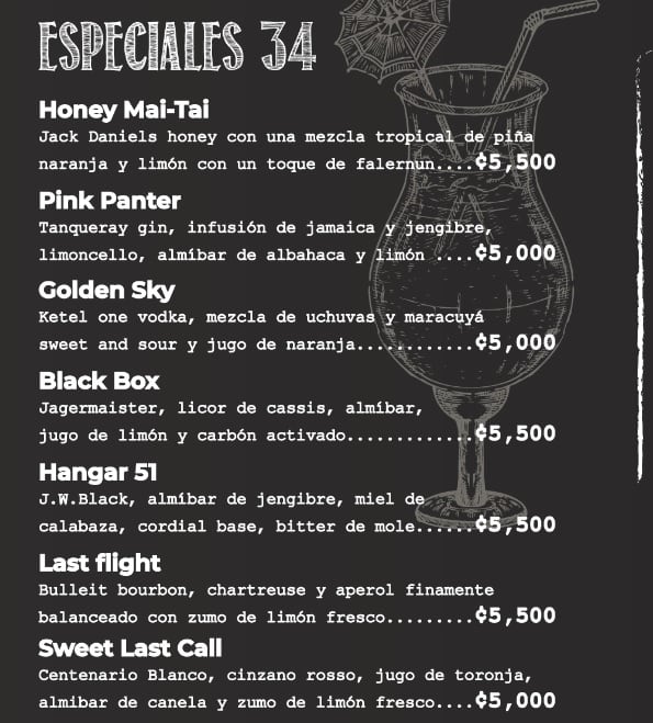 En barrio Escalante hay un nuevo restaurante, se llama Puerta 34, es el homenaje que le hace Tatiana Mora Agüero a su hermano piloto Esteban Mora, quien falleció en un accidente aéreo en el 2018