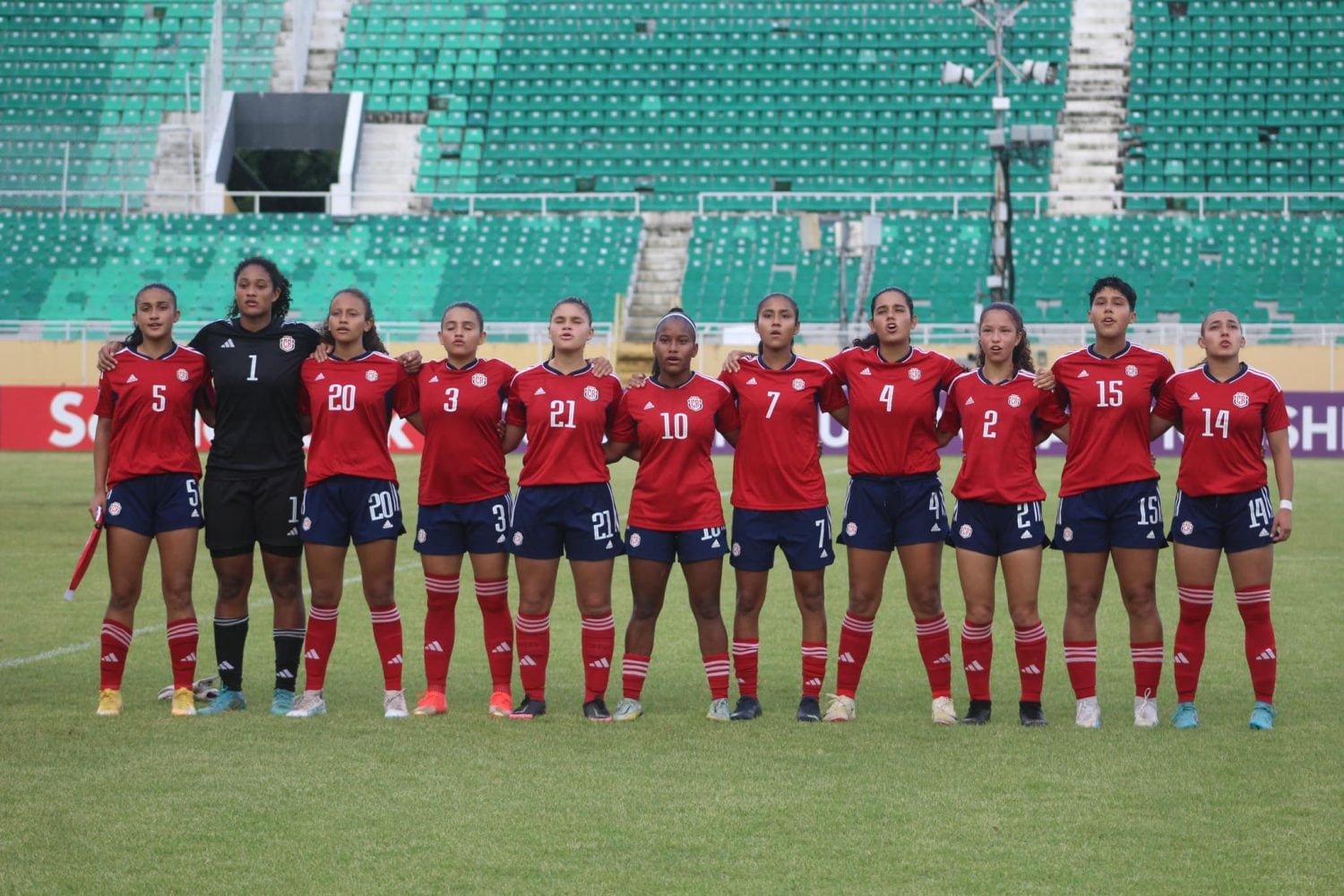 La Selección femenina sub-20 de Costa Rica arrancará su participación mundialista en setiembre. Foto: Fedefútbol.