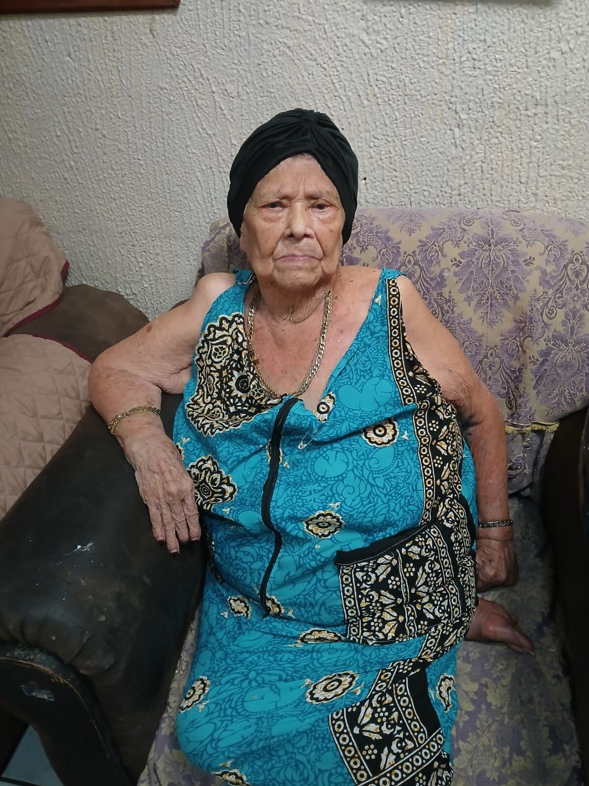 Alicia Garay Romero, sobreviviente de una tragedia en el río Zapote, en Upala, el 13 de julio de 1956. Foto: Cortesía Julia Hernández para La Teja