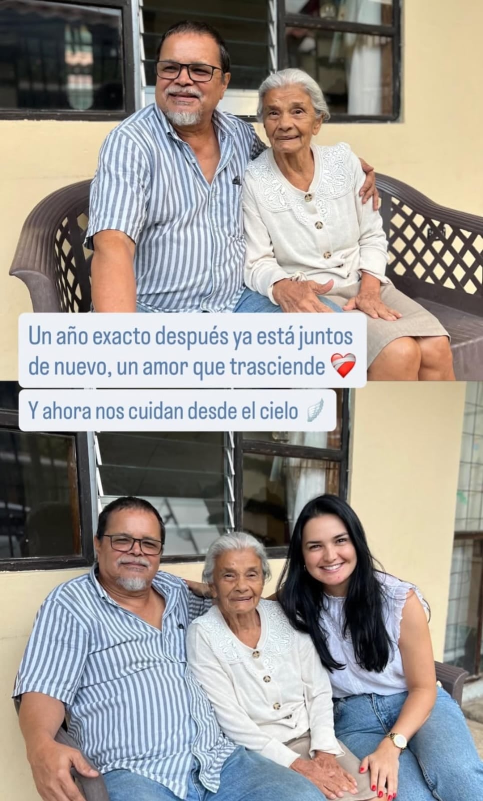 Natalia Álvarez compartió un mensaje tras la muerte de su abuela.