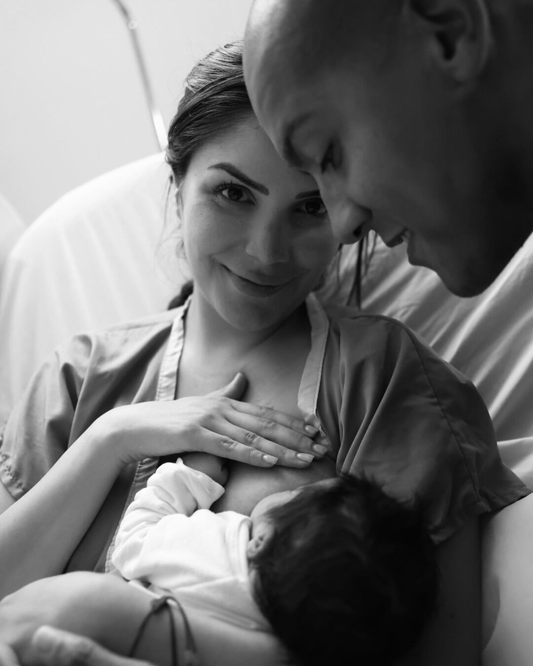 Sheiris Montero, la esposa del modelo Greivin Morgan, ya habló de la llegada al mundo de su ansiada hijita, Sahel