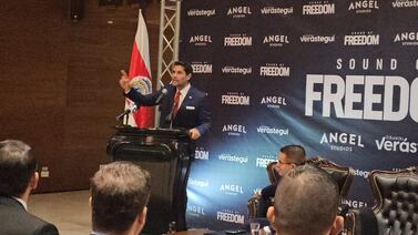 Esto dijo Eduardo Verástegui, productor de película Sound of Freedom, en la Asamblea Legislativa