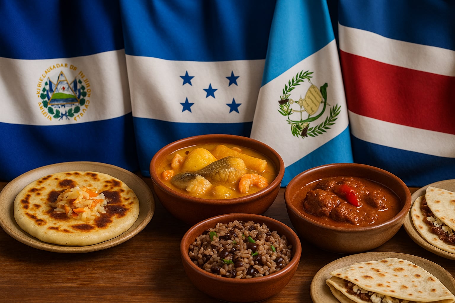 Las pupusas, el gallopinto, el tapado, las baleadas y el pepián son el orgullo de Centroamérica.