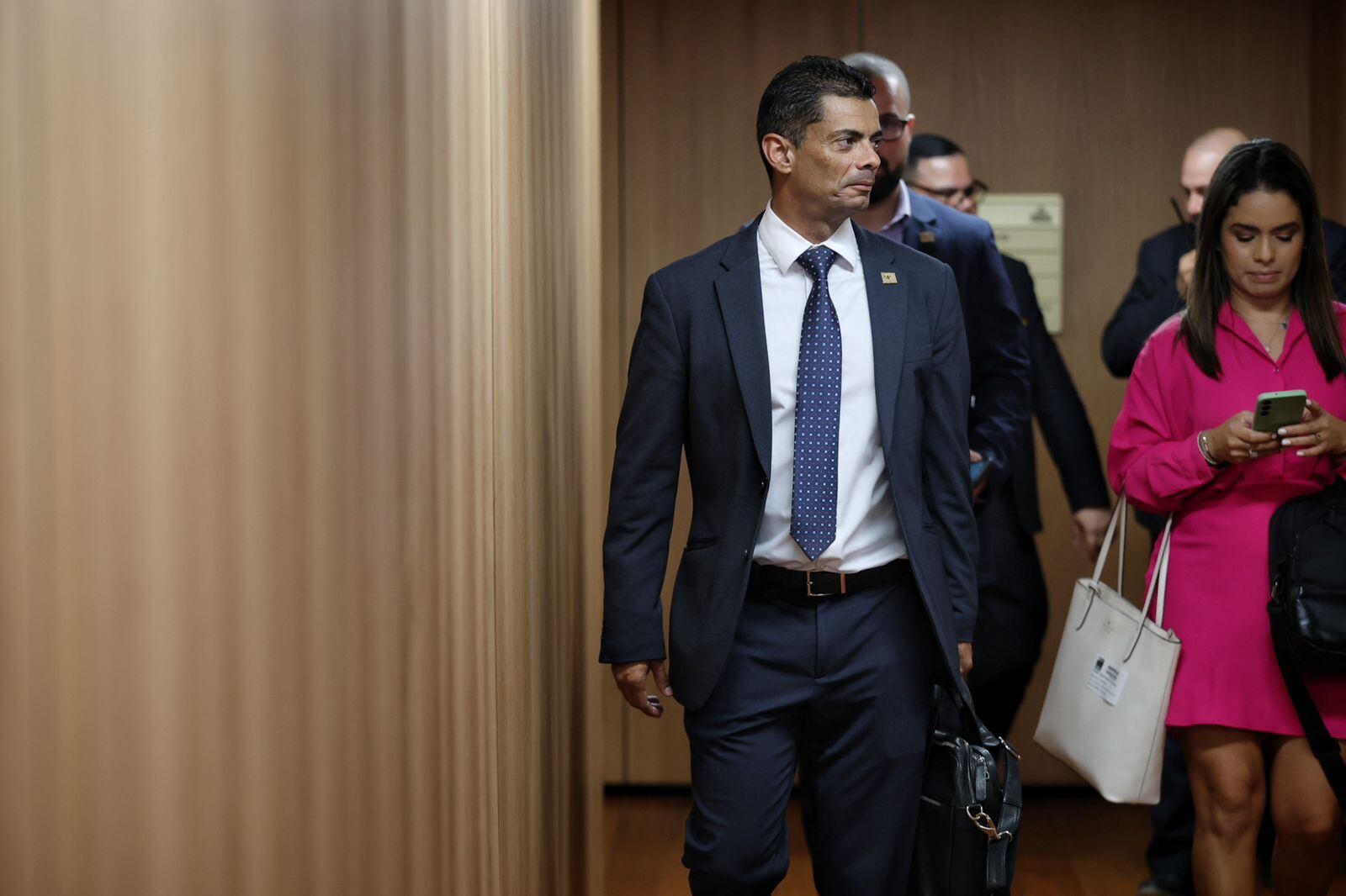 El fiscal general, Carlo Díaz, se refirió a las declaraciones del presidente Rodrigo Chaves, sobre la actuación del Ministerio Pública en el Caso Barrenador. Foto: John Durán