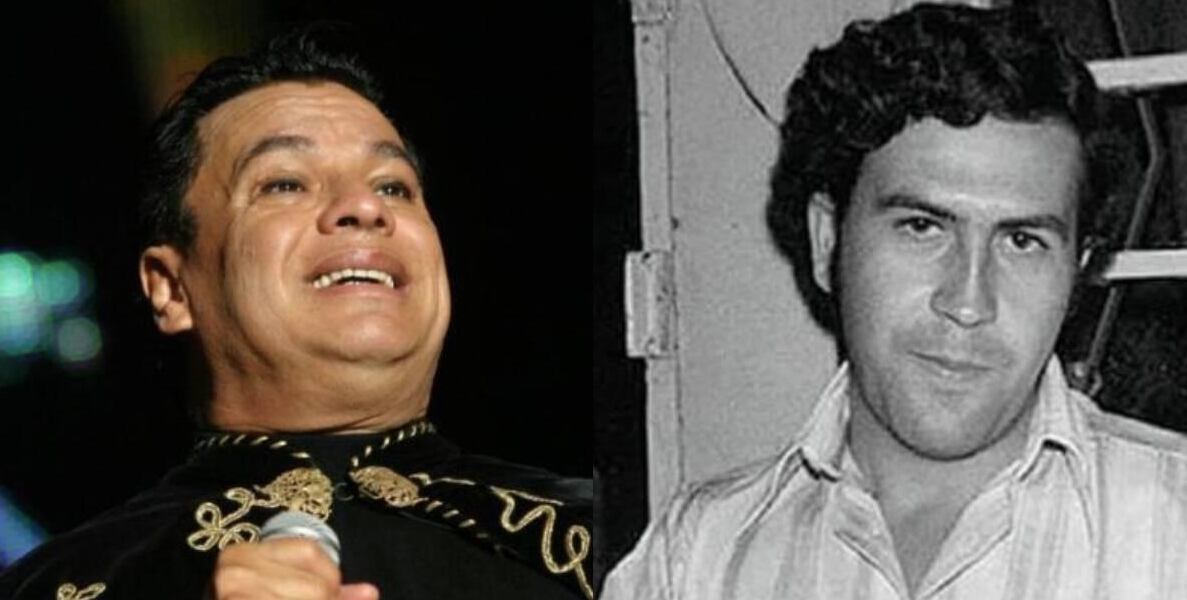 Juan Gabriel y Pablo Escobar. Foto: El Tiempo, GDA