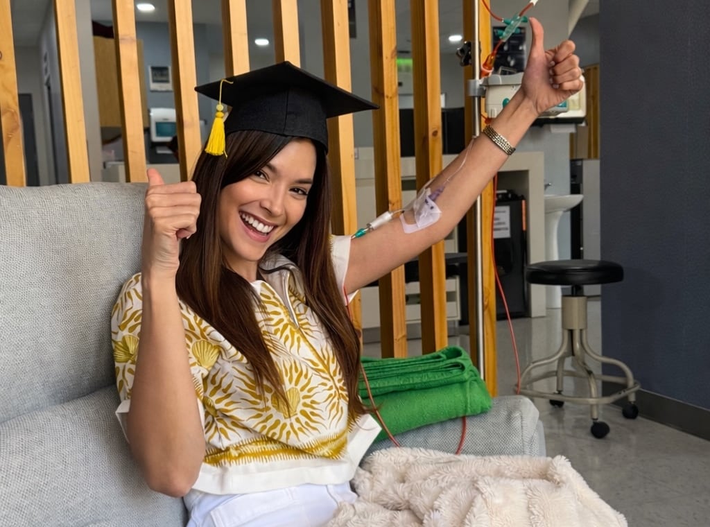 María González se gradúo de su carrera más dura.