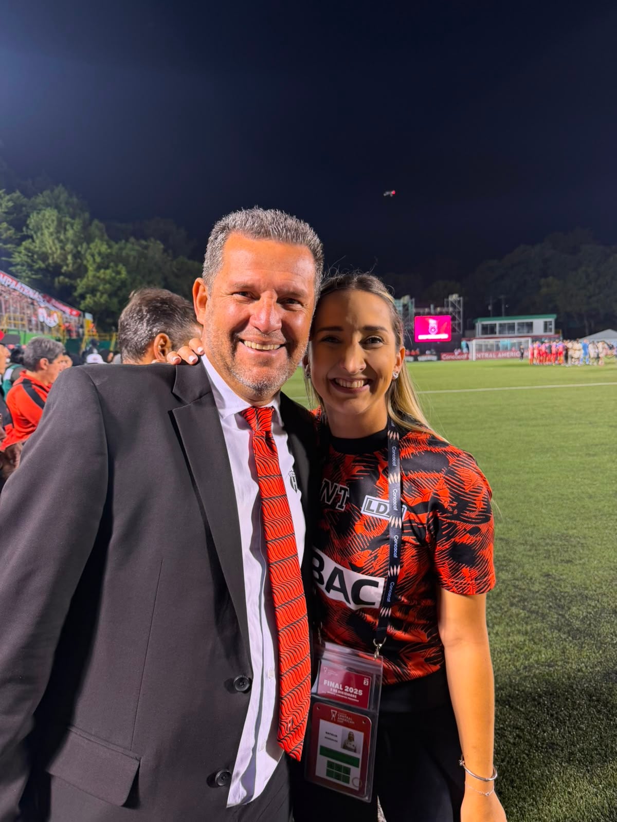 Natalia González es la nutricionista de Alajuelense
