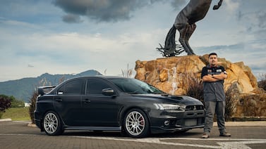 Vecino de Tres Ríos soñó desde joven con su Mitsubishi inspirado en la película Rápidos y Furiosos