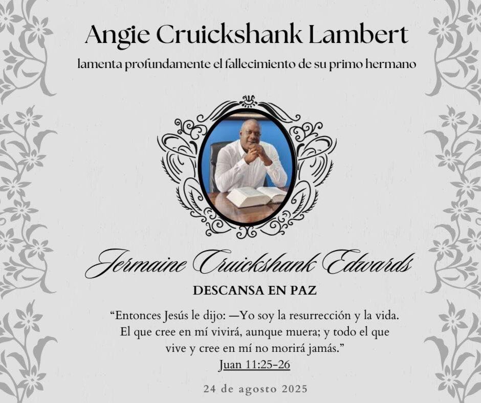 Angie Cruickshank, Defensora de los Habitantes alzó la voz ante el asesinato de su primo Jermaine, hijo del exdiputado Eduardo Cruickshank. Foto: Tomada de FB