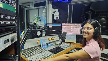 Joven encontró en la radio la forma ideal de servirle a Dios y proclamar su palabra