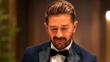 Omar Cascante llegó muy bien acompañado al Miss Universe Costa Rica 2026