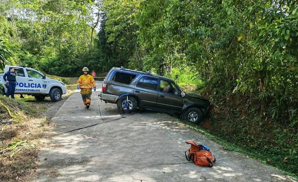 El vuelco del carro dejó un señor fallecido: Foto: Facebook PZ NOTICIAS