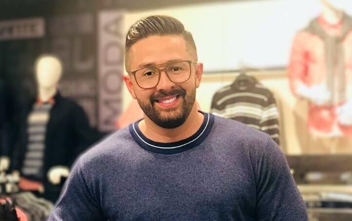 Omar Cascante, expresentador de canal 7.