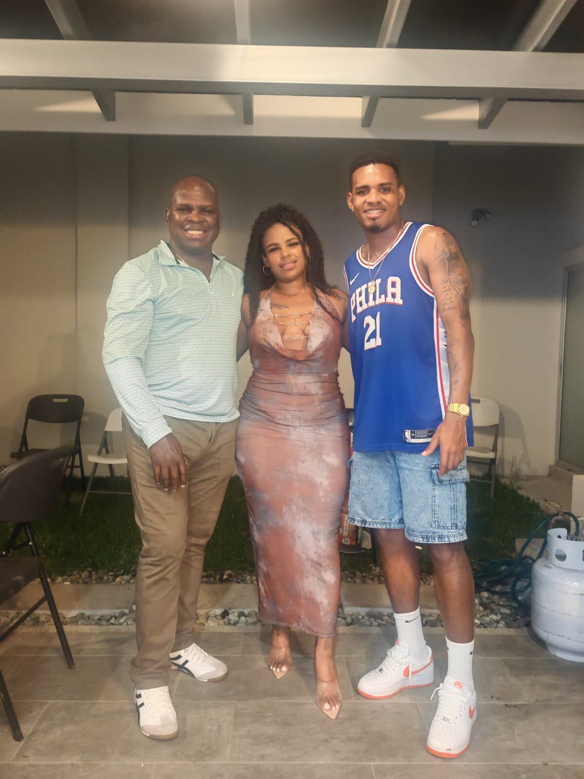 Orlando Sinclair, padre del jugador del Saprissa Orlando Sinclair habla del momento deportivo de su muchacho. Cortesía.