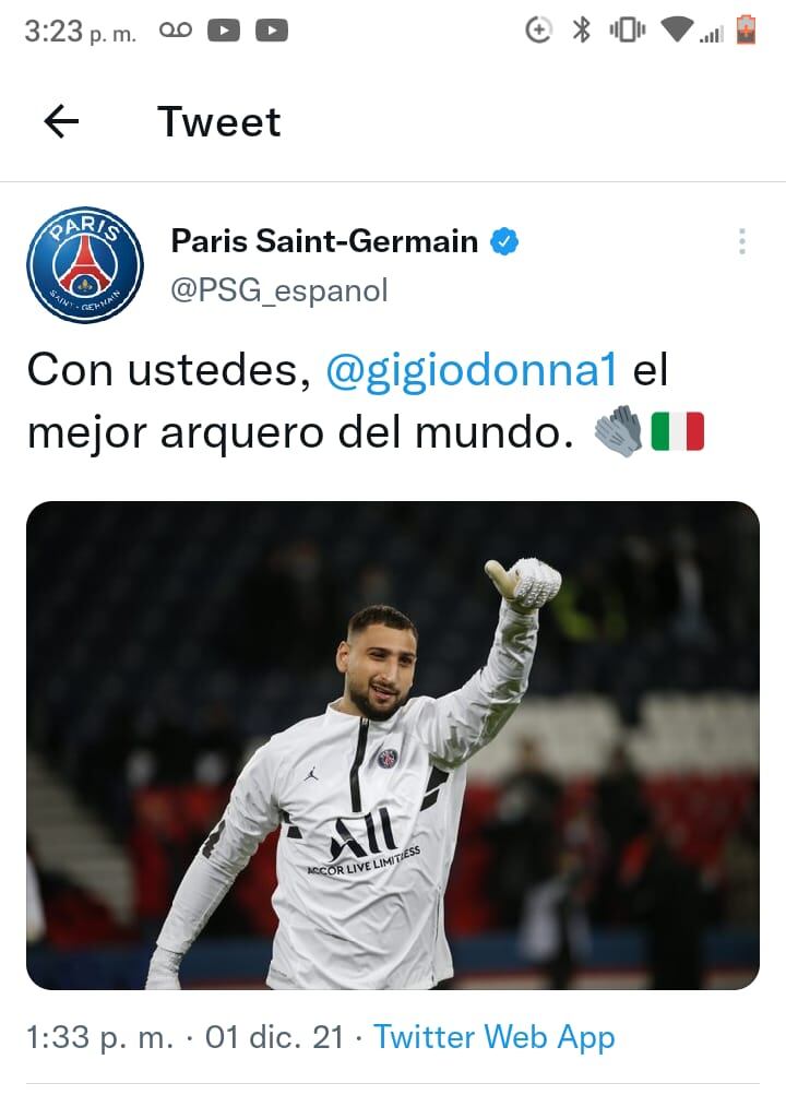 Gianluigi Donnarumma, PSG
