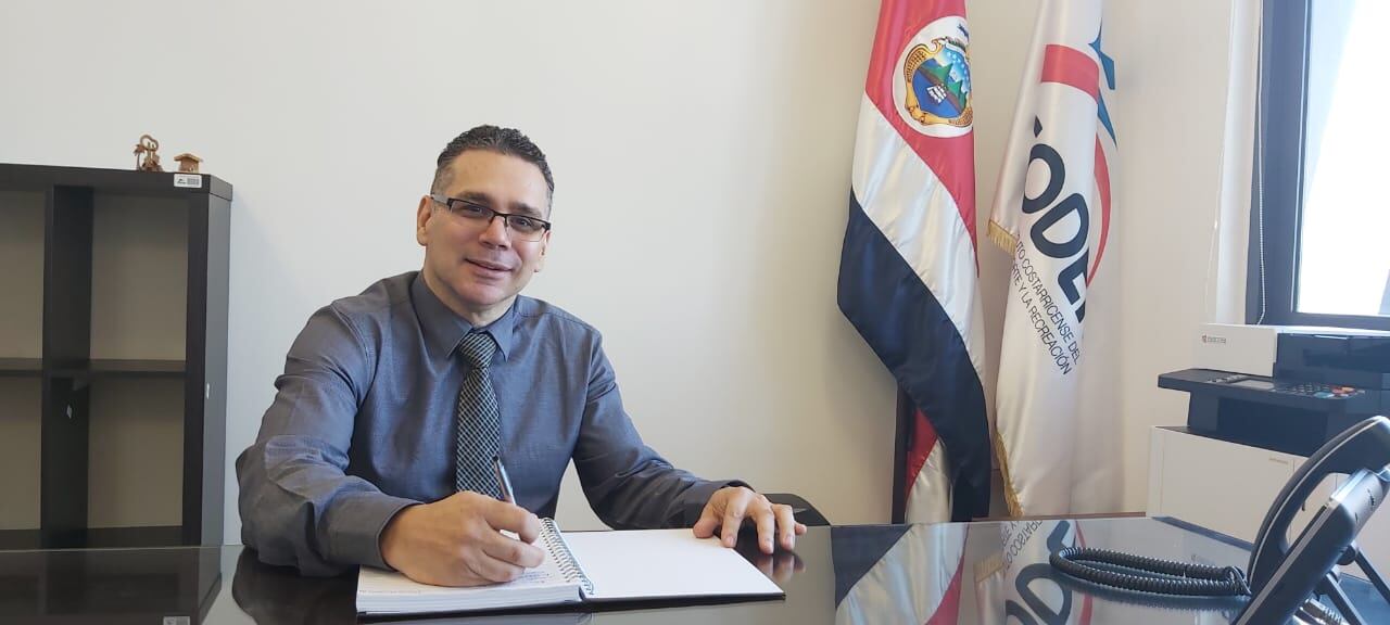 Dónald Rojas, director ejecutivo del Icoder