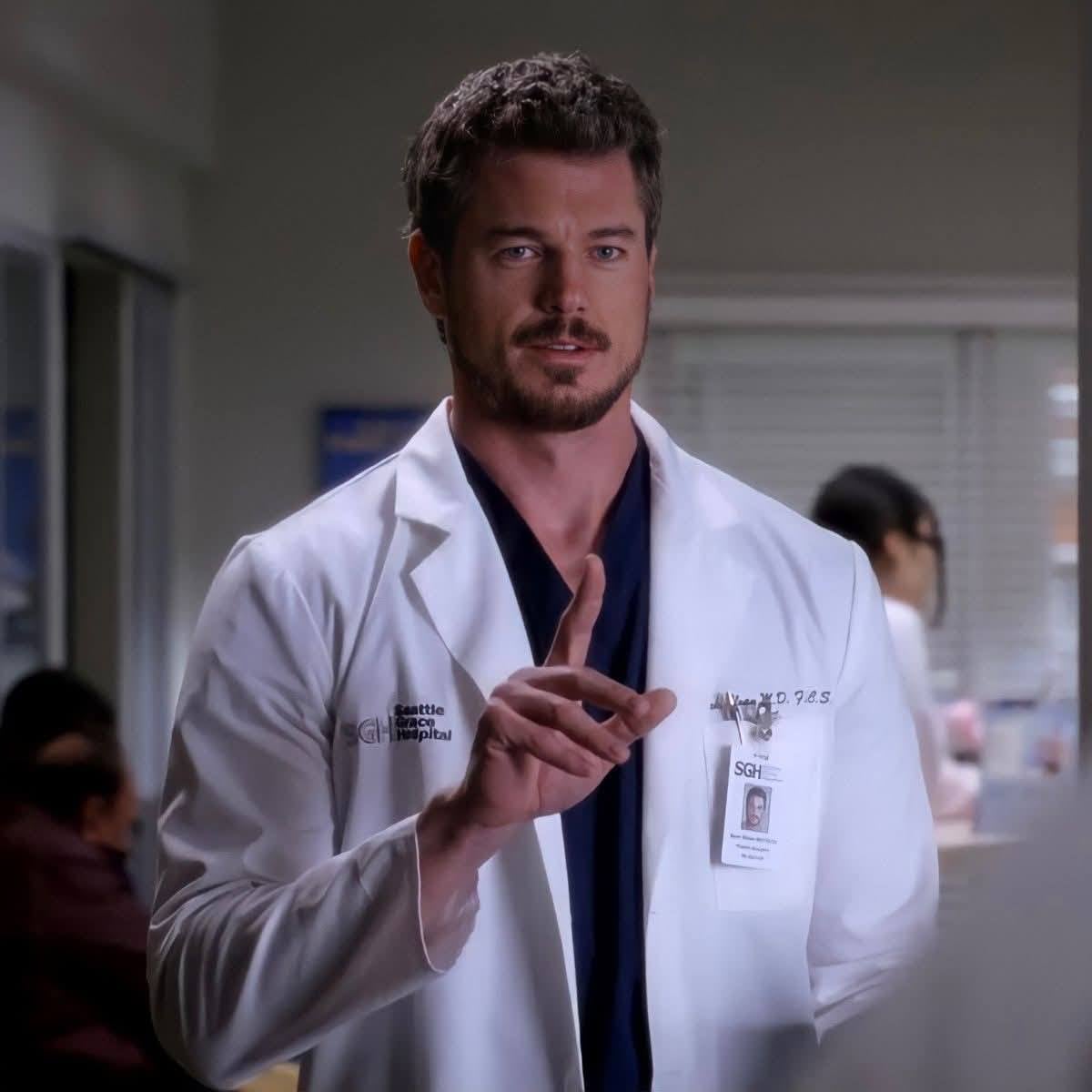 Erick Dane en su papel de Mark Sloan en Anatomía de Grey.