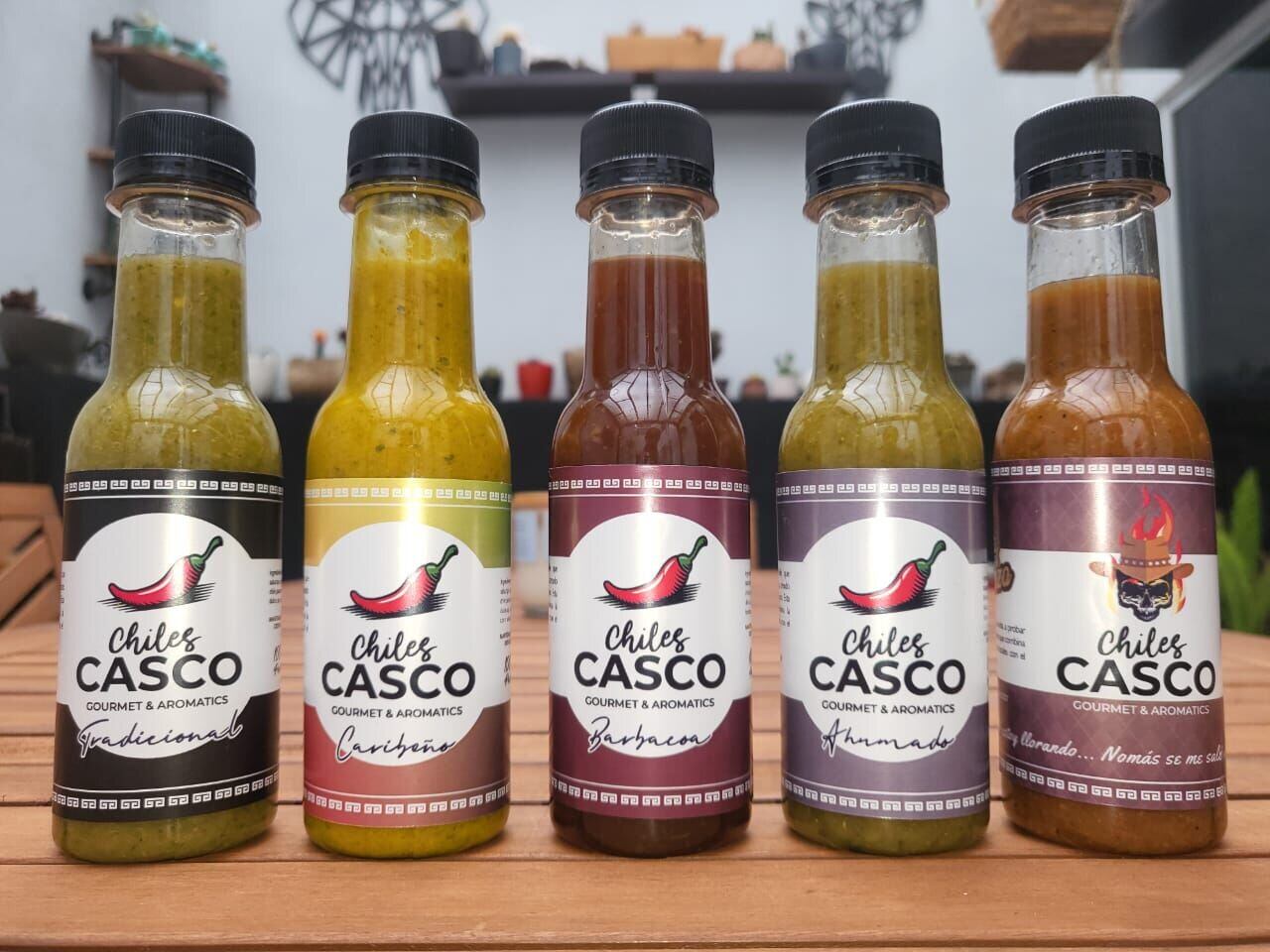 Estos son los frasquitos de Chiles Casco CR que cautivan a quienes los prueban.