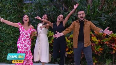 Nancy Dobles casi causa un accidente en medio de entrevista en Buen Día