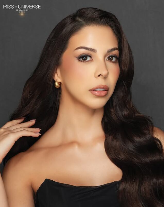 Candidata al Miss Universo Costa Rica 2025.