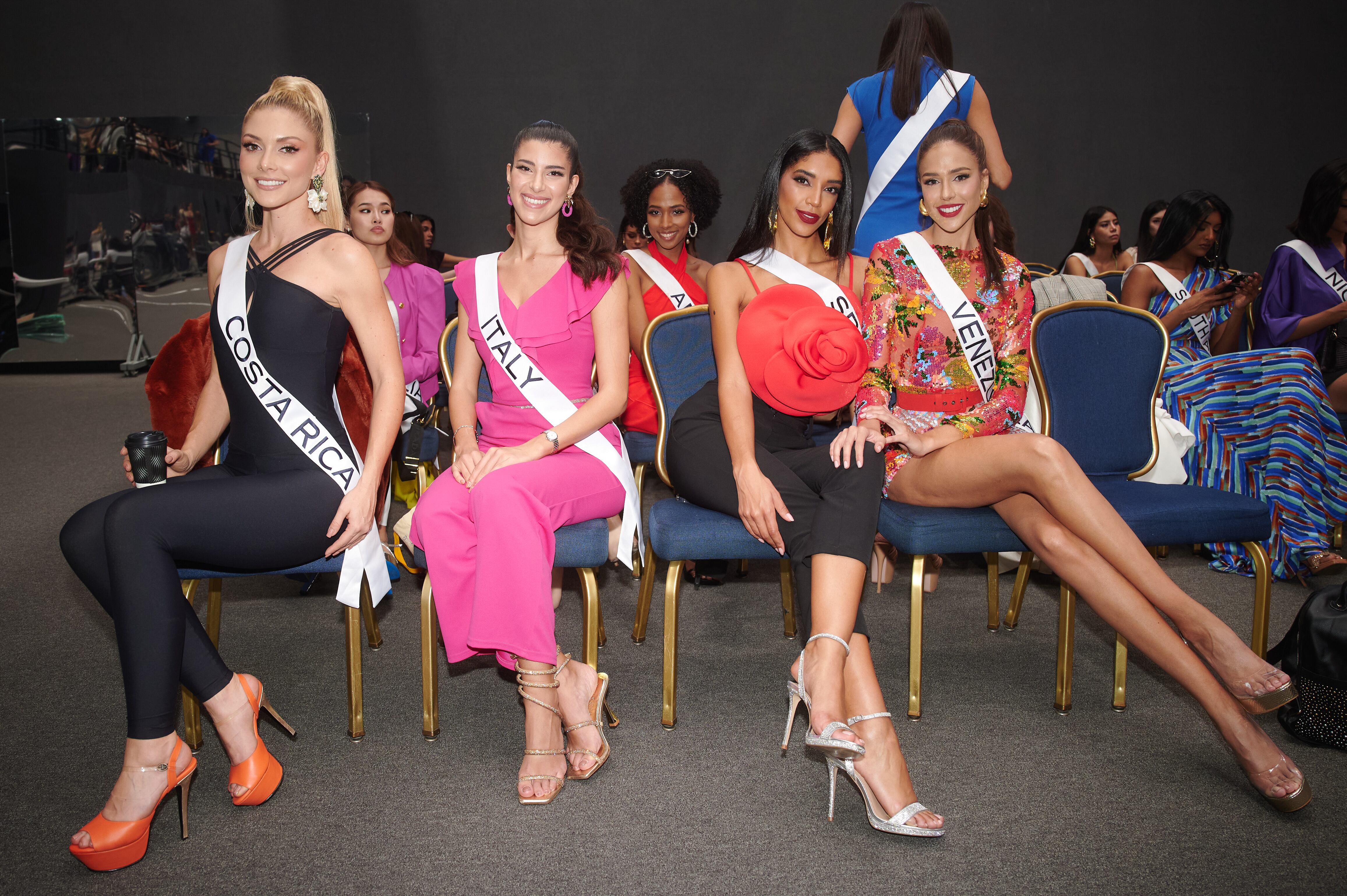 10 Noviembre 2023 -El Salvador  Rehearsals Miss Universo 2023, Lisbeth Valverde. Fotografía Miss Universo