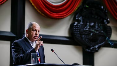 Luis Guillermo Solís habla sobre detención de Celso Gamboa, quien fue su ministro de Seguridad