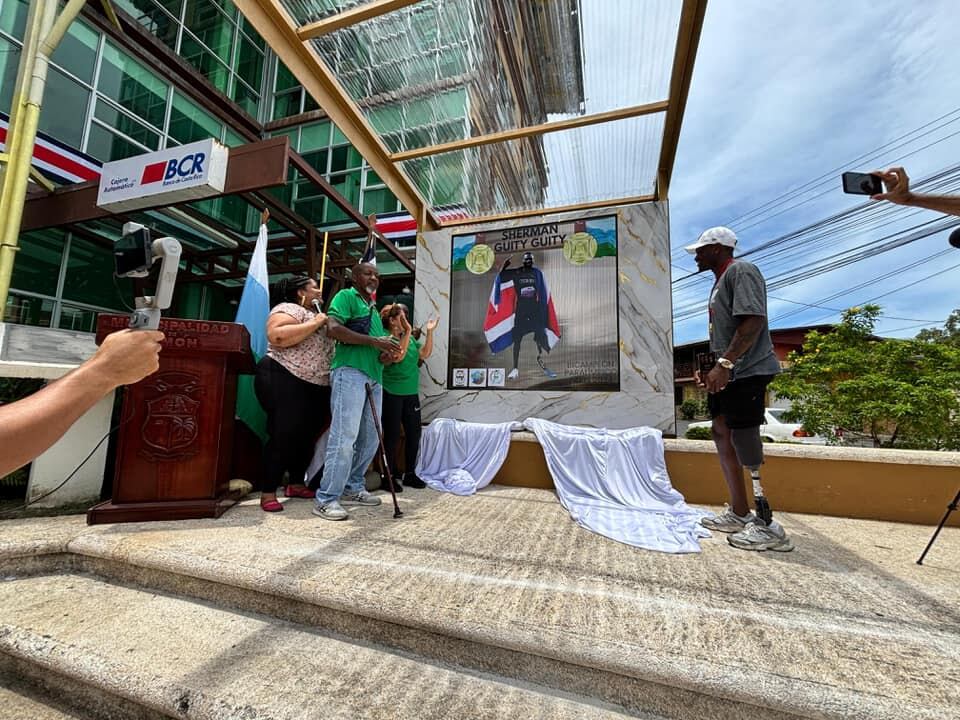 Sherman Guity, paratleta, Limón