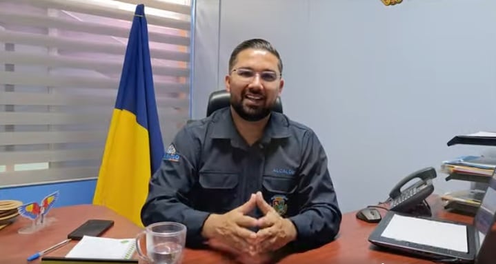 Michael Álvarez Quirós, alcalde de Paraíso de Cartago