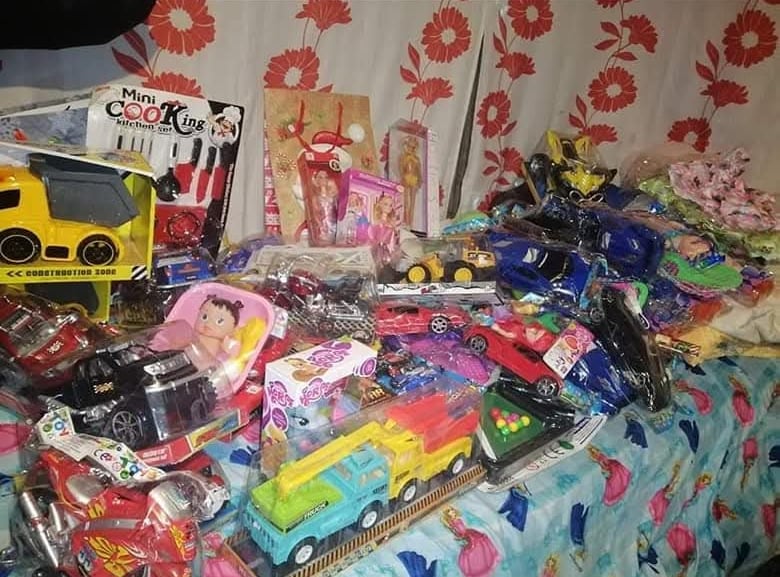 Yorleni Ruiz organiza una fiesta navideña cada año