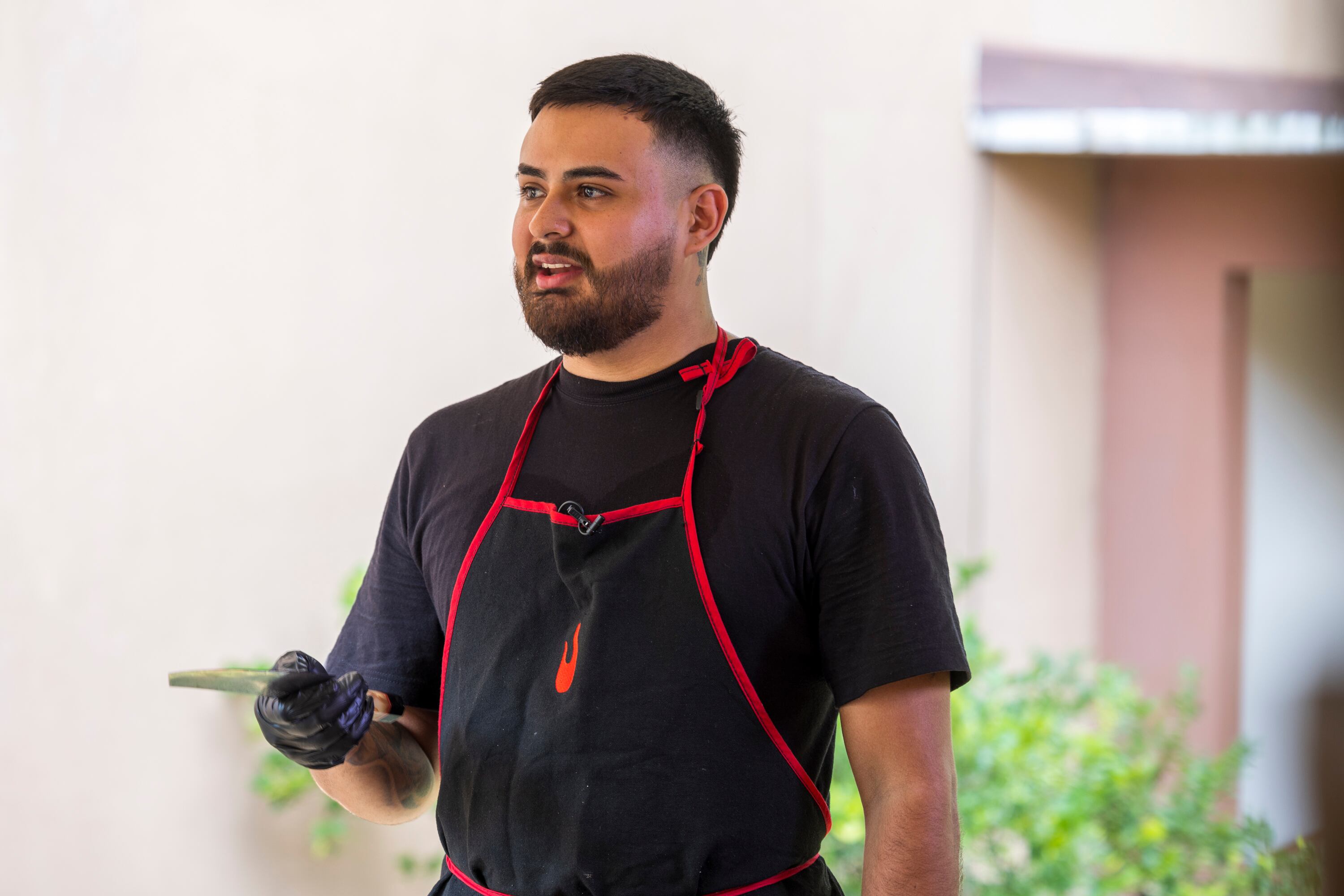 24/10/2024, San José, Santa Ana, grabación del Reality Show de La Teja, que se llama Guerra de Hamburguesas.