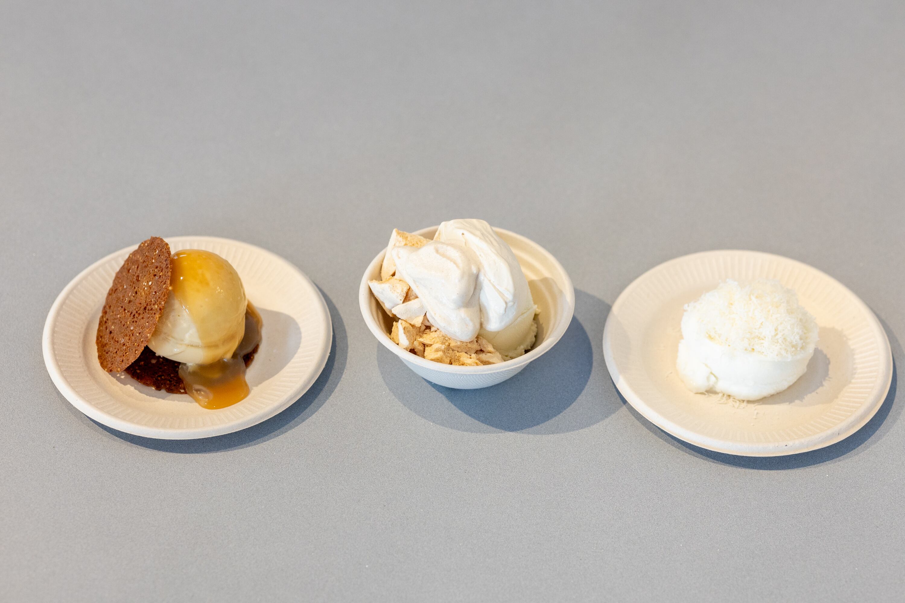 16/08/2024, San Jose, Rohrmoser, entrevista con Paulina Acuña y Humberto Ling, propietarios de Corazón Contento, para hablar del Gelato de Jocote.