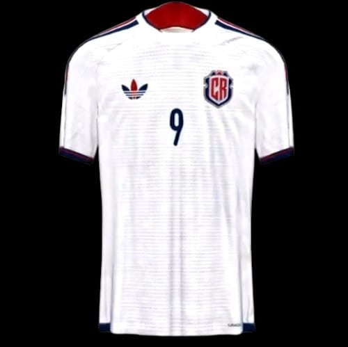Este sería el segundo uniforme de la Selección de Costa Rica según un youtuber español
