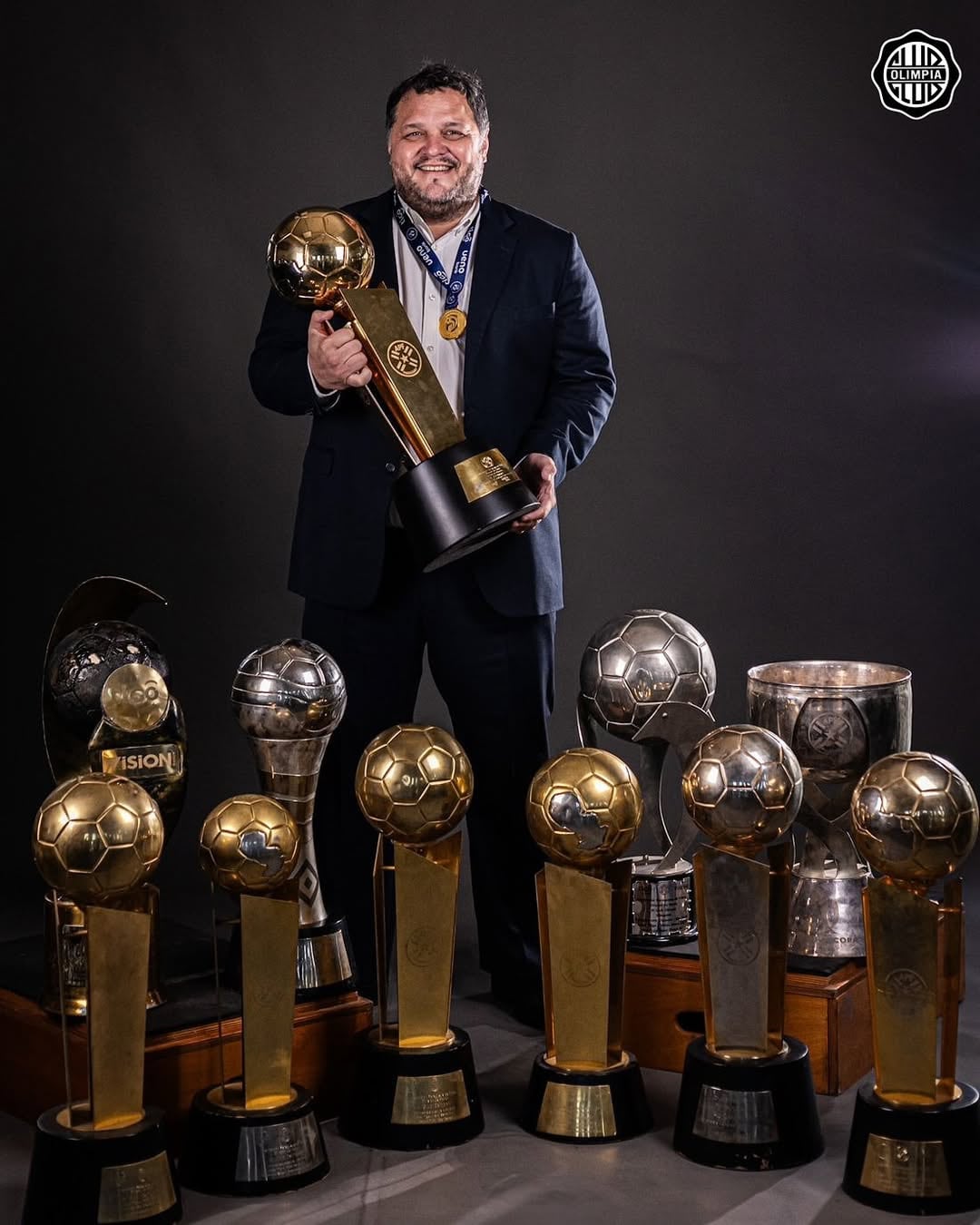 Rodrigo Nogues, presidente del Olimpia de Paraguay le tiró con todo al Sporting San Miguelito