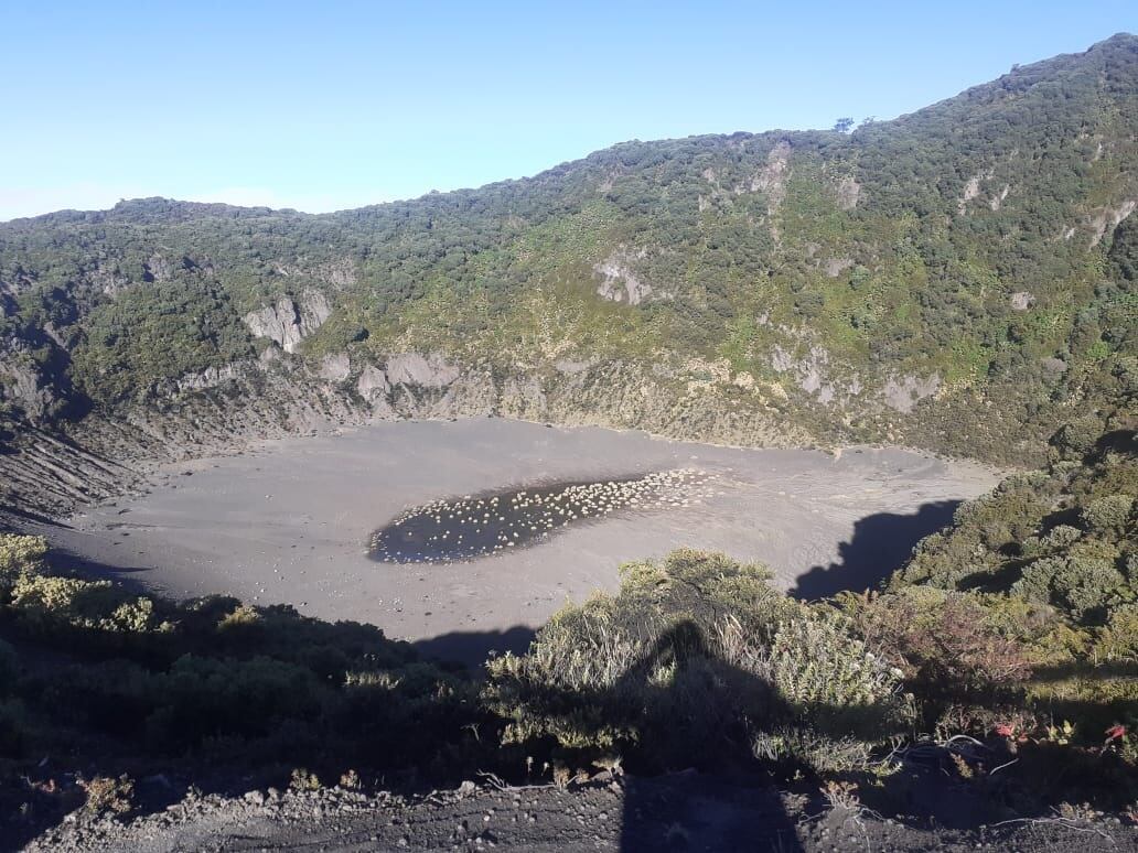 Vientos provocados por empuje frío número 12 afectan al país. Foto Dennis Mora.