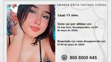 ¿Qué pasó con Amanda? Jovencita de 13 años está desaparecida desde el viernes