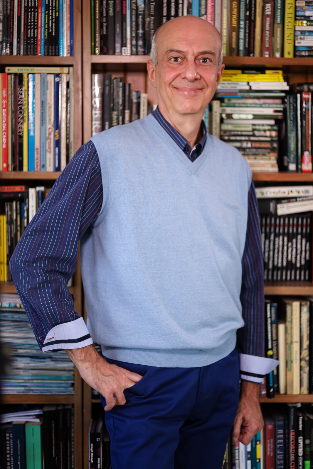 Mario Giacomelli, crítico de cine.