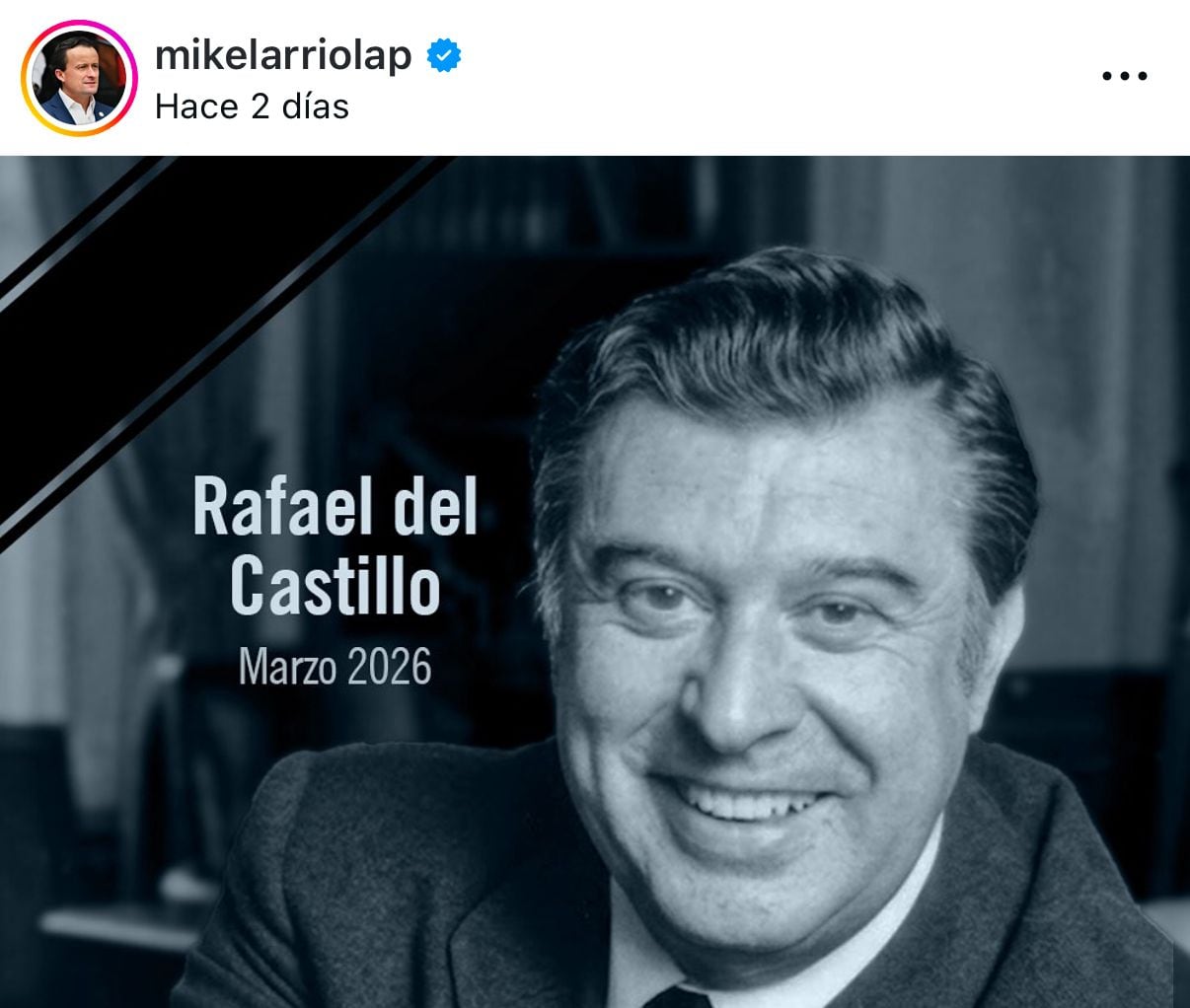 Instagram Mikel Arriola