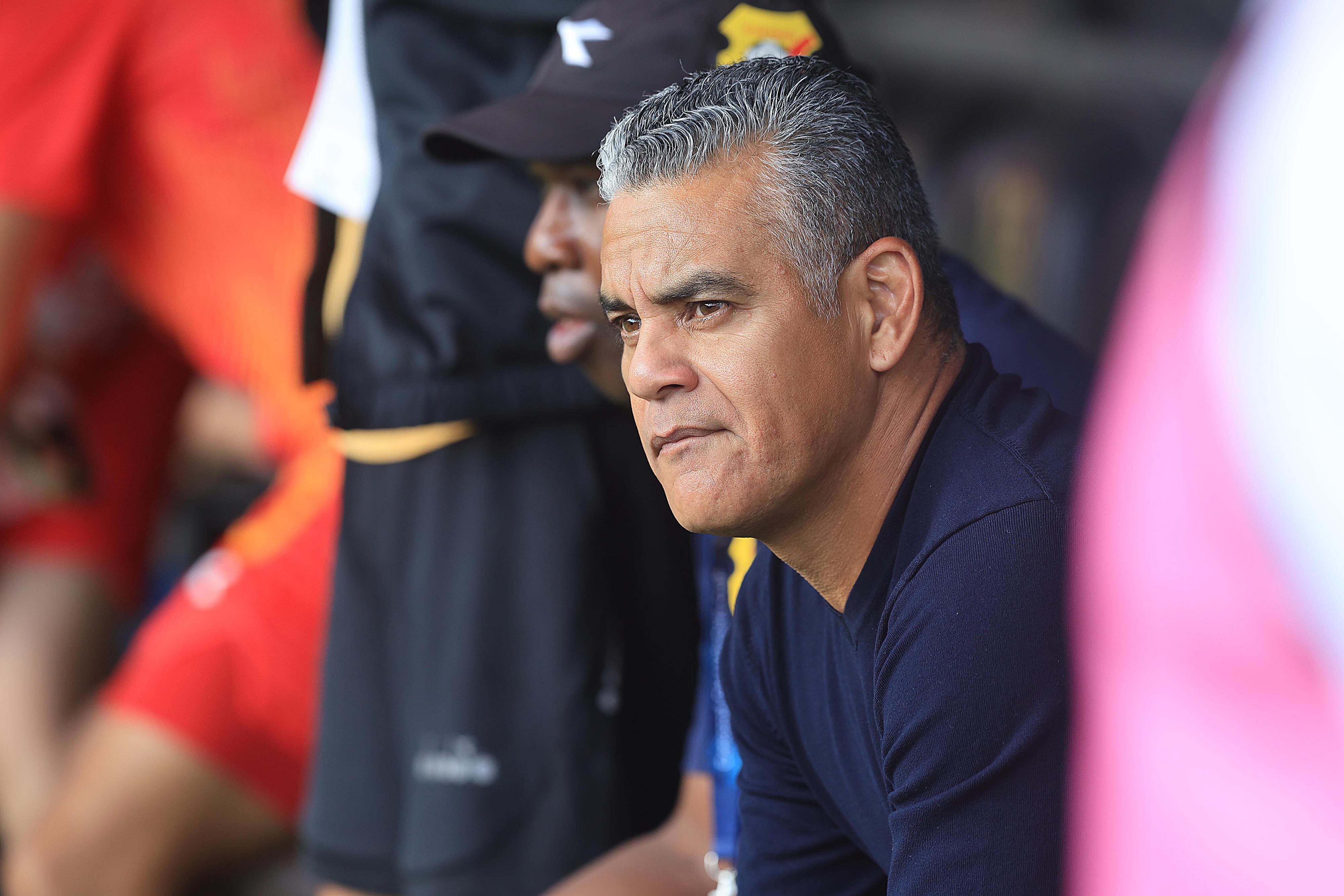 05/03/2024 Estadio Morera Soto, Alajuela. El Club Sport Herediano recibió al Robinhood de Surinam, en partido de octavos de final, Copa de Campeones de Concacaf. Foto: Rafael Pacheco Granados