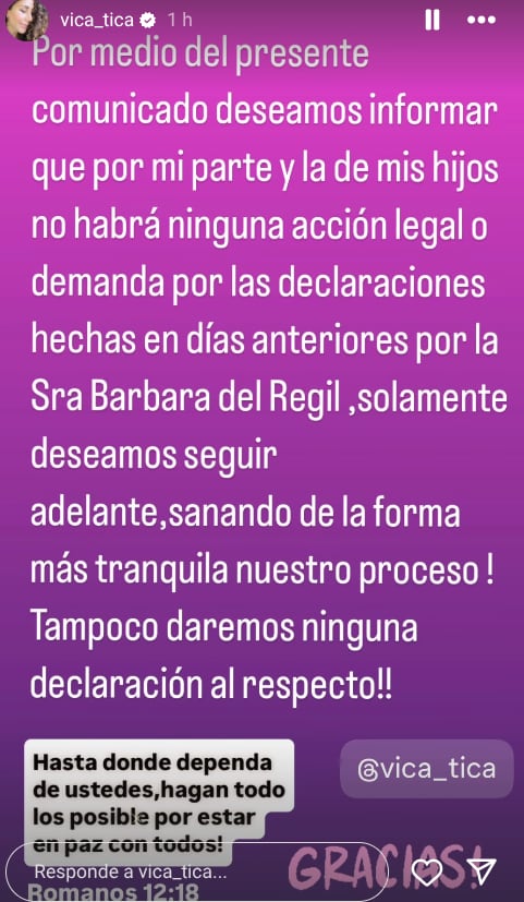 Actriz Bárbara de Regil y la expresentadora Vica Andrade