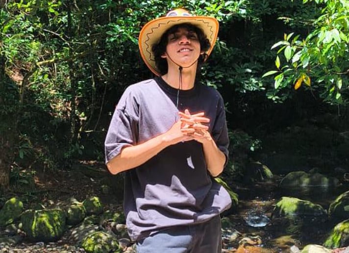 Kenner Altamirano llegó al pais con la ilusión de trabajar duro para cumplir sus sueños