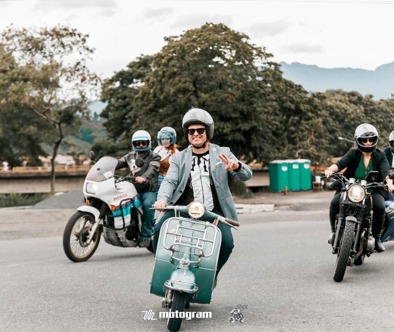 Yeremy Marín Hernández tiene una Vespa VBB de 1961