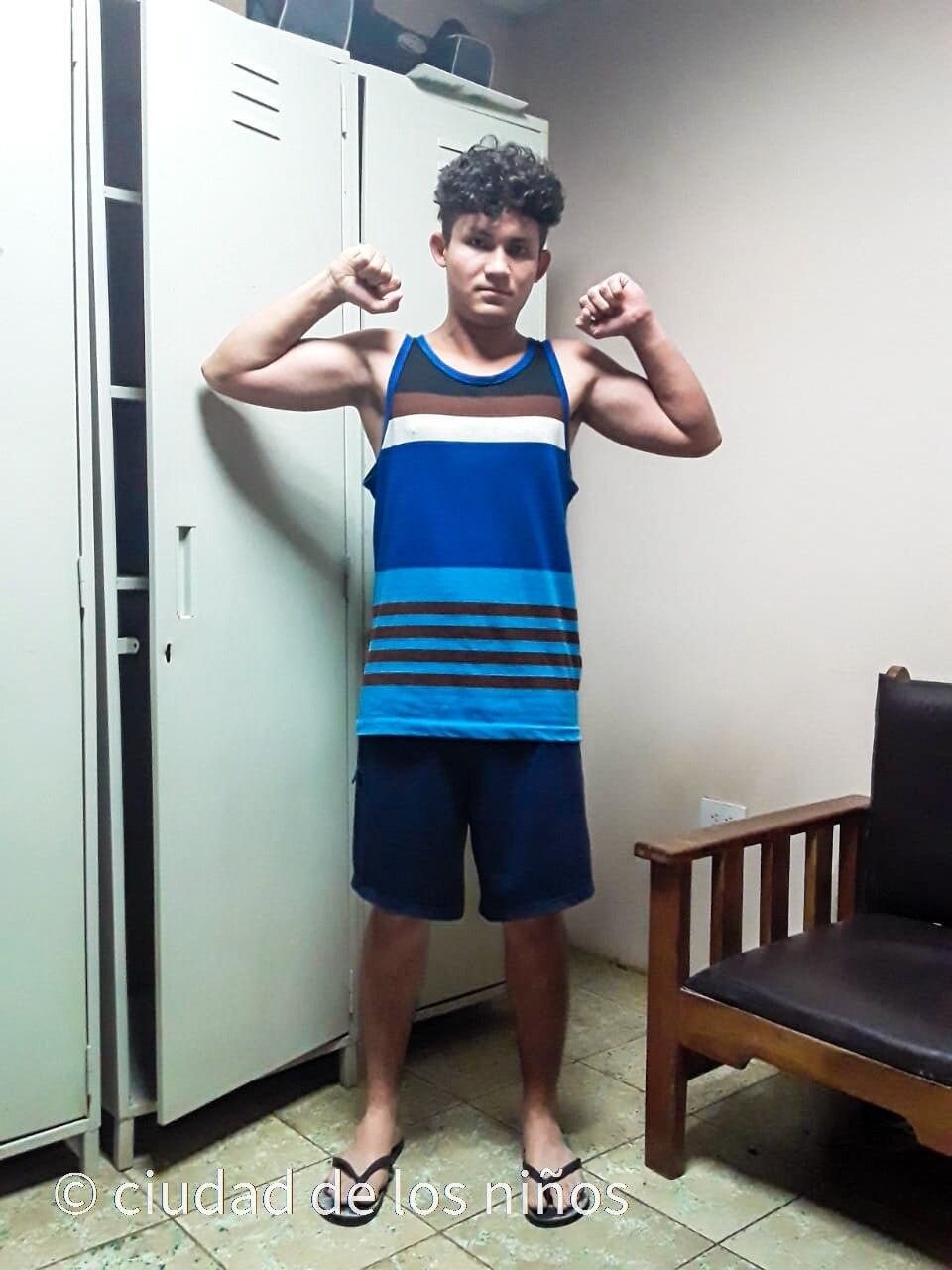 Ángel Hidalgo Rodríguez, joven desaparecido en Aguacaliente de Cartago. Foto Ciudad de los Niños.